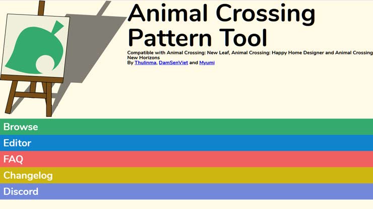 あつ森 画像をマイデザインに変換してくれる Animal Crossing Pattern Tool の使い方 Hypert Sブログ