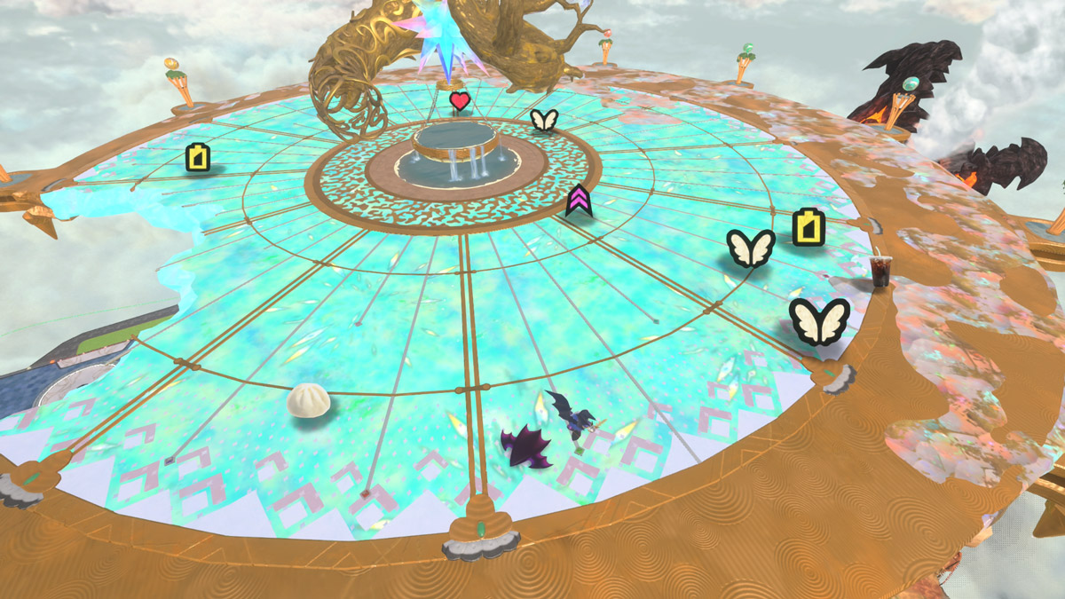 カービィのエアライダー いち早く空中庭園に登るには